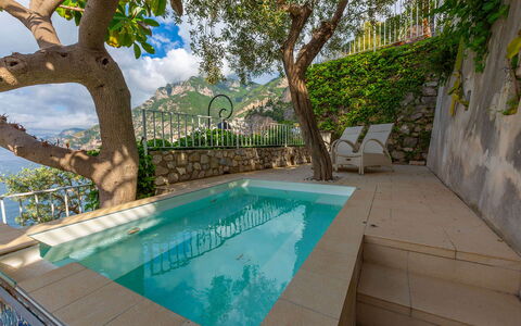 Villa Magnolia: Schwimmbad, Verbundwerkstoff, Resort, Freizeit, Water Feature, Eco Hotel, Schatten, Gartenmöbel, Fliese, Zimmerpflanze