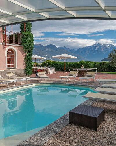 Villa Meridiana: Hügel, Gebirge, Garten, Resort, Estate, Schwimmbad, Senke, Bergstation, Eco Hotel, Alpen