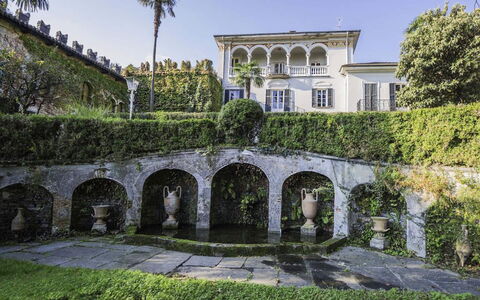 Villa Romantica: Strauch, Garten, Hecke, Hazienda, Estate, Villa, Landscaping, Hof, Garten, Rasen