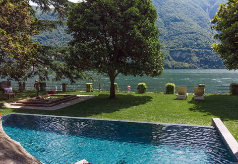 Villa Traversi: Wasser, Berg, Schwimmbad, Gebirge, See, Freizeit, Senke, Reservoir, Alpen, See