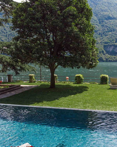 Villa Traversi: Wasser, Berg, Schwimmbad, Gebirge, See, Freizeit, Senke, Reservoir, Alpen, See