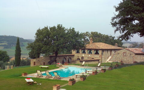 Villa Montichiello: Estate, Schwimmbad, Hazienda, Villa, Villa, Hinterhof, Bauernhaus, Hof, Hotel