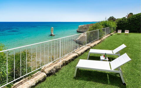 Villa Sea Star: Blau, Meer, Ozean, Schatten, Küste, Gartenmöbel, Schwimmbad, Tropen, Geländer, Eco Hotel