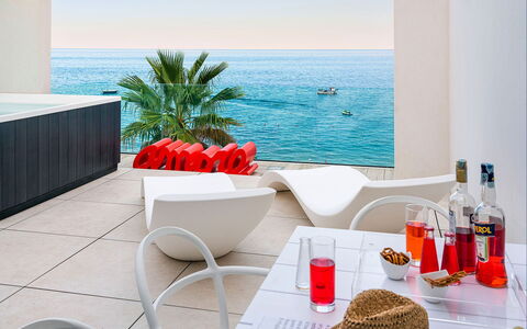 Casa Pink: Meer, Möbel, Gartenmöbel, Ozean, Freizeit, Strand, Stuhl, Küste, Tropen, Karibik