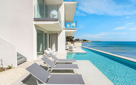 Villa Confini: Blau, Meer, Ozean, Küste, Tropen, Strand, Schwimmbad, Balkon, Resort, Hotel