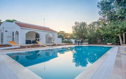 Villa Margherita: Schwimmbad, Hazienda