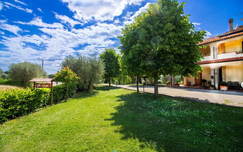 Gli Ulivi: Blau, Grundstueck, Rasen, Garten, Estate, Bauernhaus, Schatten, Garten, Landscaping, Hazienda