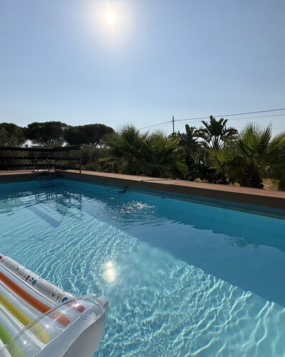 Villa Andrea: Blau, Schwimmbad, Verbundwerkstoff, Resort, Eco Hotel, Schatten, Hotel, Hazienda, Villa