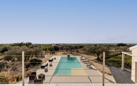 Pizzuta Country House: Schwimmbad, Verbundwerkstoff, Beton, Schatten, Estate, Design, Resort, Fliese