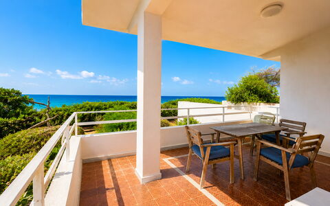Punta Braccetto Fronte Mare: Meer, Gartenmöbel, Ozean, Stuhl, Tropen, Balkon, Eco Hotel, Resort, Karibik