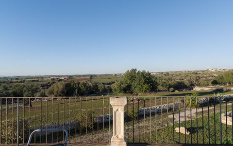 Villa Costa: Himmel, Einfach, Zaun, Geländer, Home Fechten