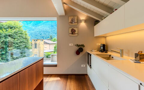Zani: Interior Design, Flooring, Küche, Holz, Decke, Countertop, Fussboden, Zimmer, Zuhause, Küchengerät