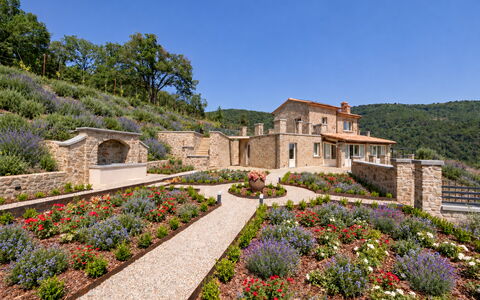Villa Maddalena alla Guglielmesca: Blume, Garten, Strauch, Pflanzengemeinschaft, Ground, Landscaping, Botanischer Garten, Plantage, Wild
