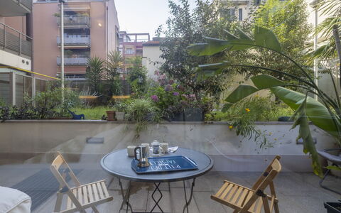Nolo Garden Loft: Wohnung, Die Architektur, Wohngebiet, Eigentumswohnung, Verbundwerkstoff, Urban Design, Balkon, Mischnutzung, Schatten
