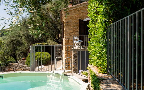 Casetta Pantasina: Schwimmbad, Die Architektur, Gartenmöbel, Resort, Eco Hotel, Hazienda, Hinterhof, Estate, Schatten, Villa