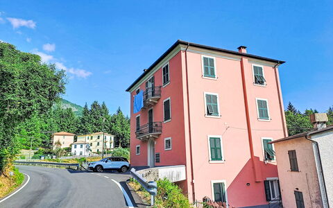 La Casa di Tea: Blau, Balkon, Geländer, Wohnung, Zaun, Meer, Resort, Eigentumswohnung, Schwimmbad, Hotel
