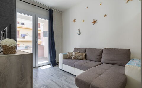 Domus de Mar: Blau, Balkon, Geländer, Wohnung, Zaun, Meer, Resort, Eigentumswohnung, Schwimmbad, Hotel