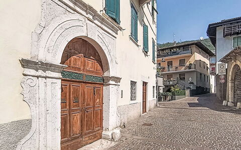 Le Falesie: Wand, Bogen, Tür, Gasse, Cobblestone, Beton, Flagstone, Steinwand, \Arkade, Walkway