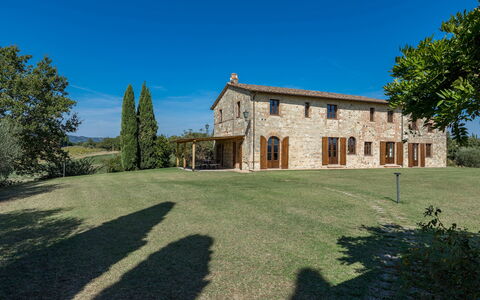 Il Poderuccio 17: Landschaft, Einfach, Ländliches Gebiet, Estate, Bauernhaus, Wiese, Bauernhof