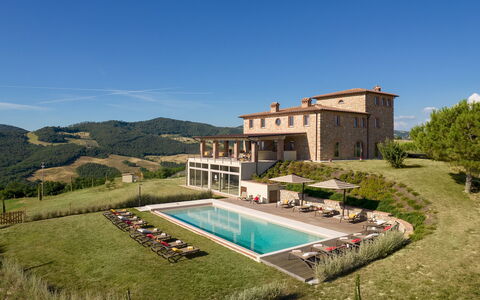 Il Poggiarellone 14: Estate, Villa, Schwimmbad, Bauernhaus, Villa