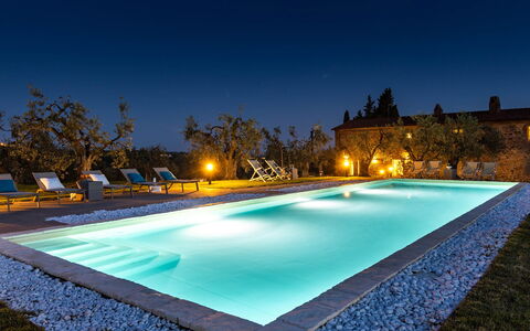 Villa Monnalisa 12: Schwimmbad, Blau, Resort, Verbundwerkstoff, Estate, Thermae, Eco Hotel, Hazienda, Villa, Bauernhaus