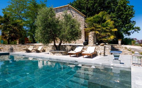 Il Castellaccio 8: Blau, Schwimmbad, Water Feature, Flagstone, Resort, Eco Hotel, Villa
