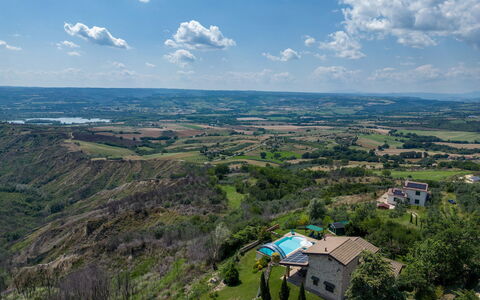 Il Casale del Nonno 8+2: Landschaft, Hochland, Vogelperspektive, Ländliches Gebiet, Bergstation, Luftaufnahmen, Wiese, Ist Hingefallen, Chaparral, Shrubland