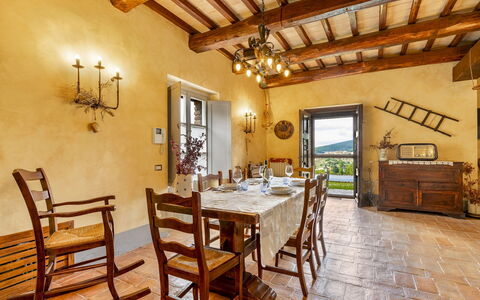 San Rocco 4: Möbel, Wand, Tabelle, Küche & Esszimmer Tisch, Stuhl, Interior Design, Esszimmer, Zuhause, Tür, Decke