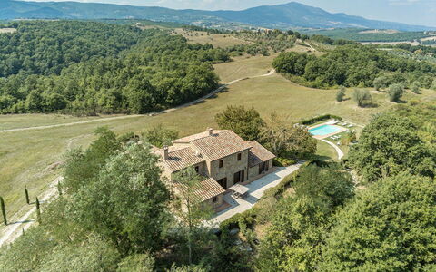 Podere di Salci 10: Baum, Haus, Zuhause, Landschaft, Ländliches Gebiet, Einfach, Wohngebiet, Estate, Grundstueck