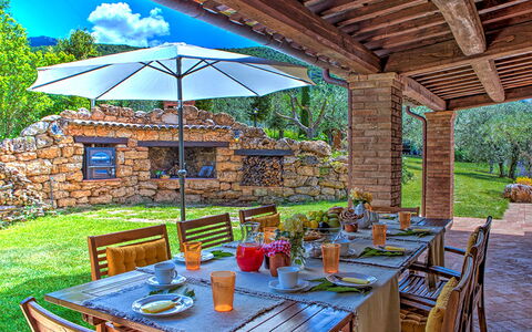 Villa Bella 8: Resort, Garten, Möbel, Gartenmöbel, Eco Hotel, Schwimmbad, Schatten, Estate, Landscaping, Hazienda