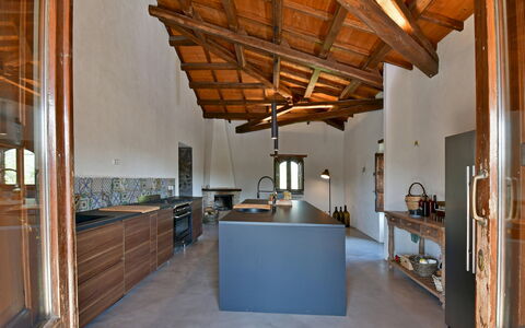 Villa Terre Normanne 10: Flooring, Holz, Interior Design, Decke, Fussboden, Die Architektur, Beleuchtung, Möbel, Zuhause, Küche