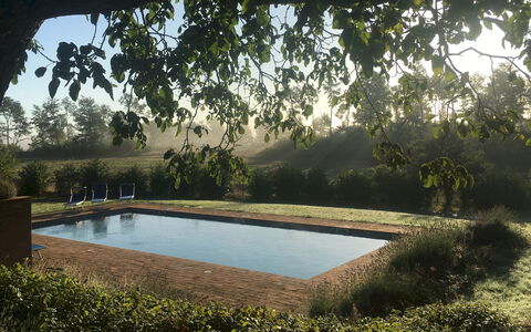 Villa Carmeli 12+2: Schwimmbad, Resort, Garten, Schatten, Landscaping, Gartenmöbel, Hinterhof, Eco Hotel, Hazienda, Plantage