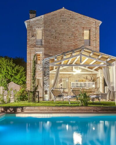 Casa Pilar 4+1: Die Architektur, Schwimmbad, Estate, Hütte, Villa, Villa, Hazienda, Bauernhaus, Eco Hotel, Garten