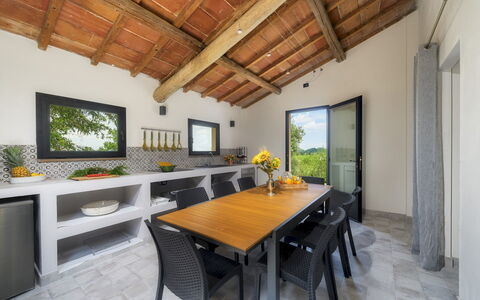 Fonte Pinella 8: Möbel, Tabelle, Stuhl, Holz, Interior Design, Küche & Esszimmer Tisch, Zuhause, Flooring, Esszimmer, Zimmer