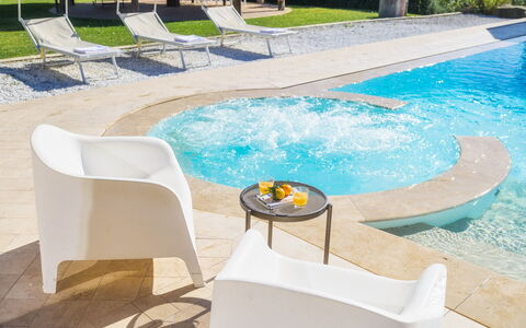 Il Romitoio 12: Schwimmbad, Gartenmöbel, Möbel, Resort, Verbundwerkstoff, Stuhl, Regenschirm, Sonnenliege, Eco Hotel, Freizeit