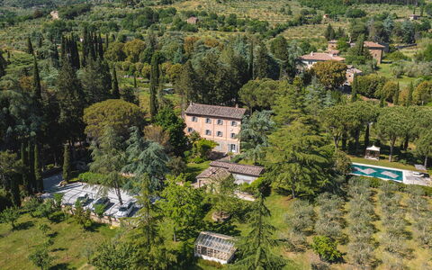 Villa Metelliano 10: Baum, Vegetation, Zuhause, Haus, Wohngebiet, Estate, Landschaft, Grundstueck, Menschliche Siedlung, Garten