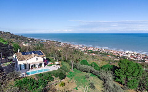 Villa Lucente 6+2: Meer, Küste, Ozean, Villa, Resort, Ferienort, Strand, Eco Hotel, Bucht