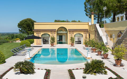 Tenuta Bagni De'Consoli 24: Schwimmbad, Die Architektur, Estate, Villa, Garten, Hof, Hazienda, Villa, Landscaping, Resort