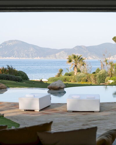 Villa Padulella 8+2: Wasser, Schwimmbad, Resort, Gartenmöbel, Eco Hotel, Regenschirm, Garten, Schatten, Küste, Tropen