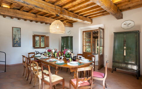 Cosciano 12: Möbel, Interior Design, Stuhl, Tabelle, Wand, Flooring, Esszimmer, Holz, Küche & Esszimmer Tisch, Fussboden