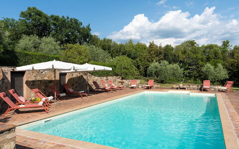 Cosciano 12: Schwimmbad, Estate, Garten, Hazienda, Resort, Landscaping, Eco Hotel, Villa, Gartenmöbel, Water Feature