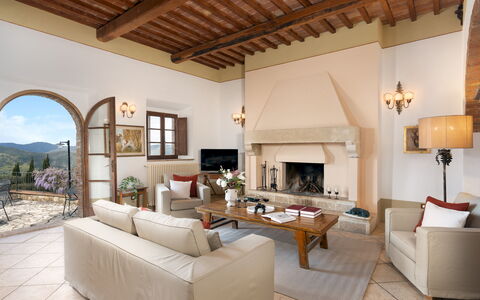 Guado al Sole 26+4: Möbel, Interior Design, Wand, Flooring, Stuhl, Tabelle, Couch, Fussboden, Zuhause, Wohnzimmer