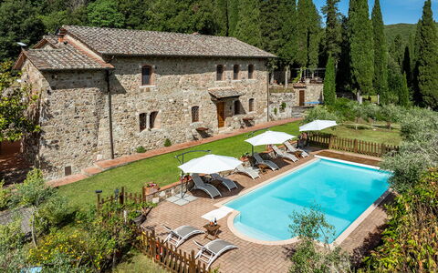 Podere Montioni 6+2: Resort, Schwimmbad, Eco Hotel, Villa, Hazienda, Thermae, Hotel