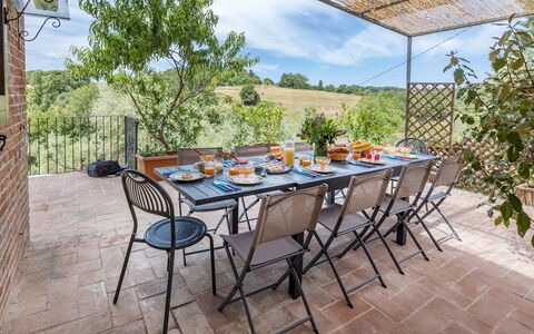 Casa Eusebia 8+2: Möbel, Tabelle, Stuhl, Gartenmöbel, Tisch Im Freien, Küche & Esszimmer Tisch, Hinterhof, Garten, Schatten, Garten