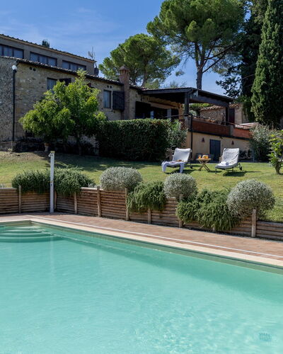 Villa Bel Panorama 8: Schwimmbad, Resort, Eco Hotel, Garten, Hazienda, Schatten, Estate, Villa, Gartenmöbel, Landscaping
