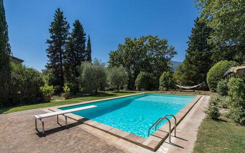 Casale le Querce di Cetona 8: Schwimmbad, Blau, Resort, Schatten, Freizeit, Water Feature, Eco Hotel, Thermae, Garten, Estate