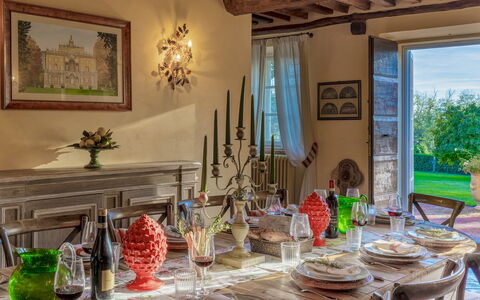 La Mandolata 12: Möbel, Interior Design, Tabelle, Geschirr, Stuhl, Esszimmer, Küche & Esszimmer Tisch, Zuhause, Beleuchtung, Zimmer