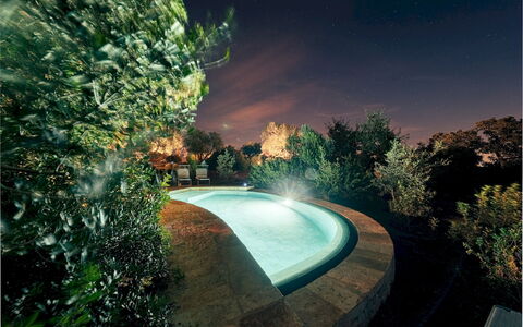 Borgo Dell'Agrumeto 8: Schwimmbad, Natur, Landschaft, Resort, Garten, Landscaping, Eco Hotel, Water Feature, Landschaft Beleuchtung