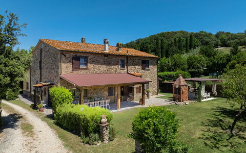Il Pratone 12: Hütte, Bauernhaus, Estate, Garten, Hinterhof, Markise, Gartenbauten, Villa, Veranda