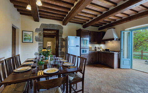 Casa Pippin 8: Möbel, Wand, Flooring, Interior Design, Holz, Esszimmer, Küche & Esszimmer Tisch, Stuhl, Tabelle, Decke
